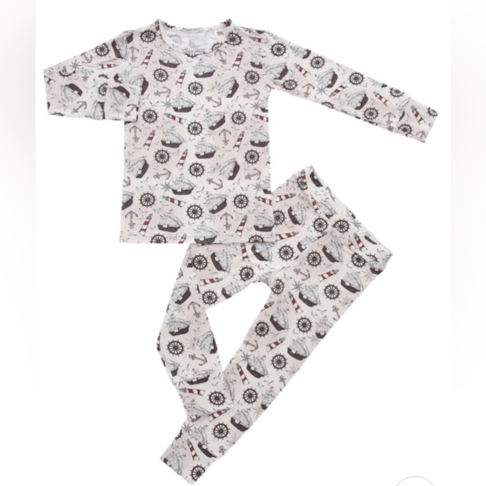 Bamboo Pj Set - Picture 2 of 4
